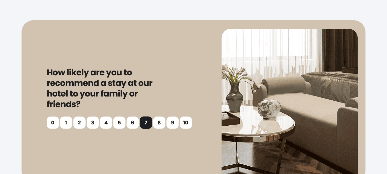Hotel Feedback Survey