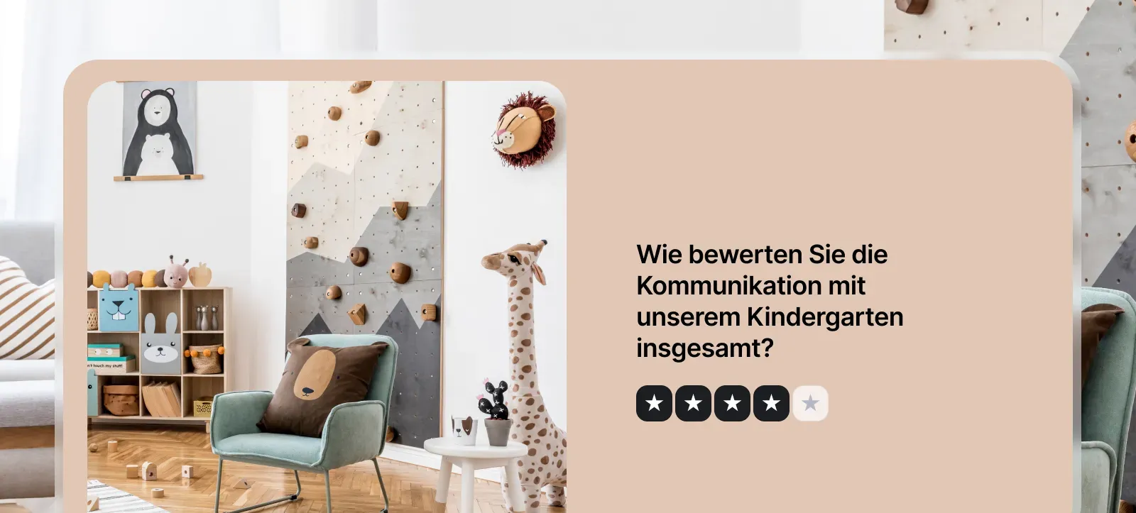 Kindergarten Umfrage